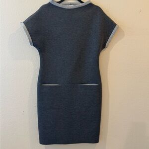 Stylish Gray Short Sleeve Dress